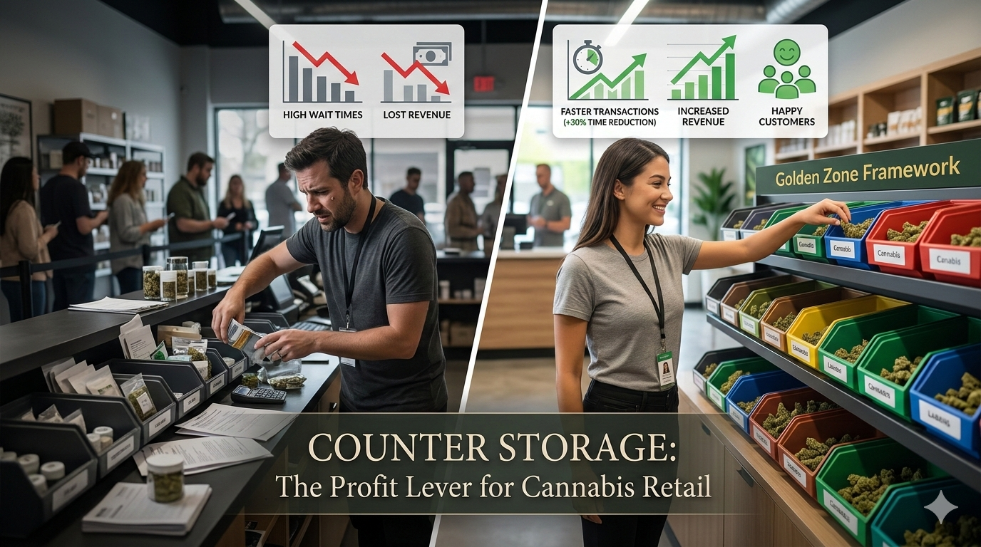Behind-the-Counter Storage for Dispensary Budtenders: Speed, Compliance & Sales