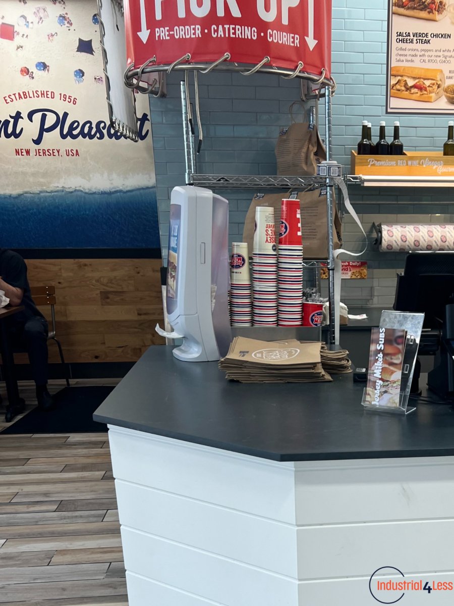 Customer Photos: Shelving for Online Order Pickup in Quick Serve Restaurant - Industrial 4 Less