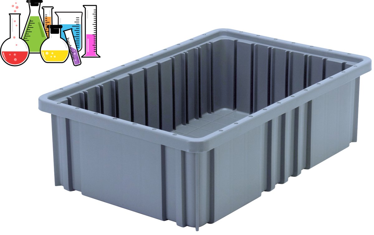 Maximizing Safety and Efficiency with Plastic Dividable Grid Containers - Industrial 4 Less