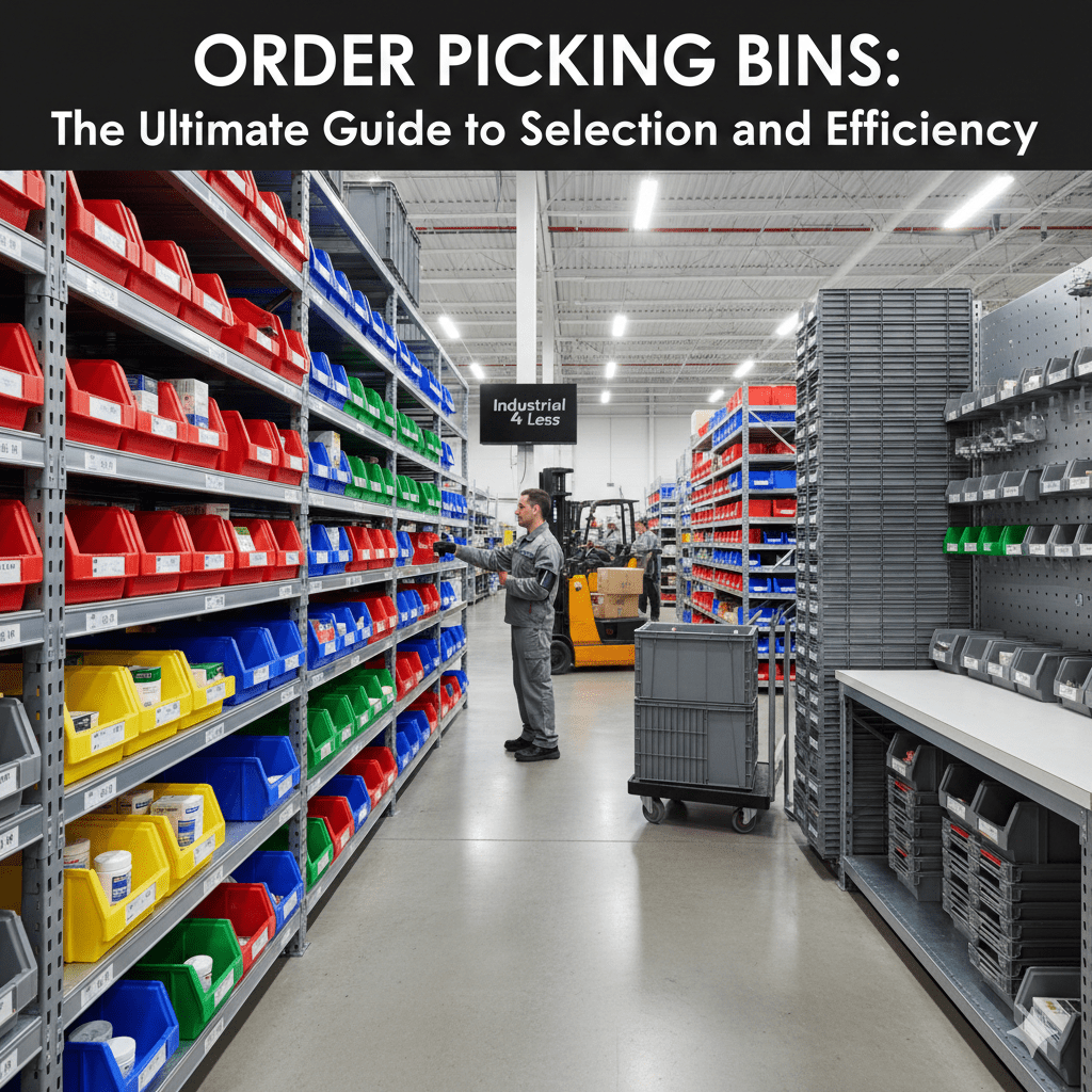Order Picking Bins: Selection & Efficiency Guide - Industrial 4 Less