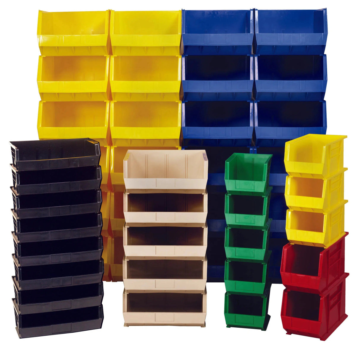 Plastic Parts Bins  In Stock - Free Shipping – Industrial 4 Less