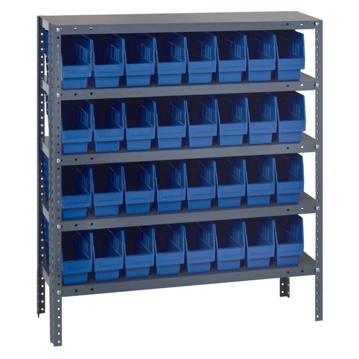 1239 - 201 | 12" x 36" x 39" Shelving Unit with 32 Bins - Industrial 4 Less