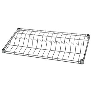 1836R16C | 18" x 36" Chrome Reel Shelf for 15 Reels (13" to 15" reels) - Industrial 4 Less