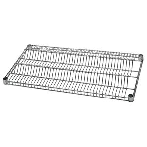 1836R40C | 18" x 36" Chrome Reel Shelf for 78 Reels (up to 7" reels) - Industrial 4 Less
