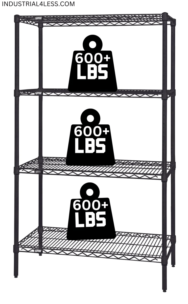 Black Wire Shelving - 24