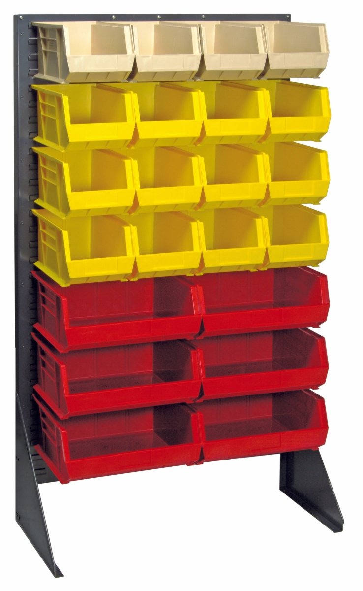 Floor Rack Bin Organizer - Industrial 4 Less