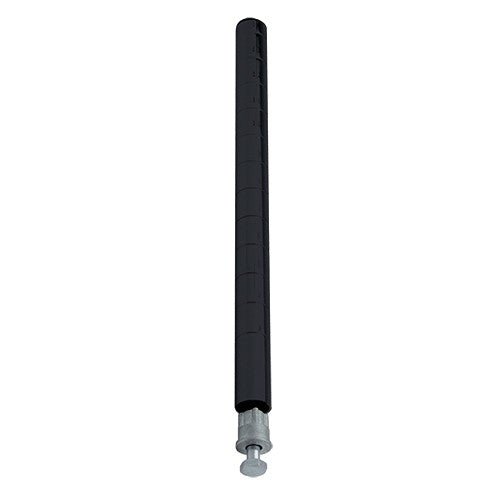 P63BK - 63" Black Epoxy Wire Post | Pack of 4 - no - shopping - Industrial 4 Less