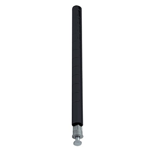 P86B - 86" Black Wire Post | Pack of 4 - Industrial 4 Less