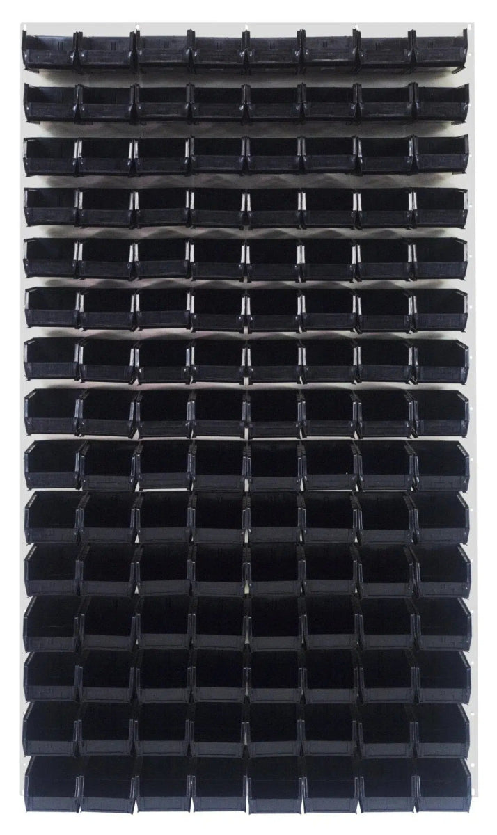 QLP - 3661HC - 220 - 120 - louvered panels with storage bins > wall mounted panels with hanging bins - Industrial 4 Less