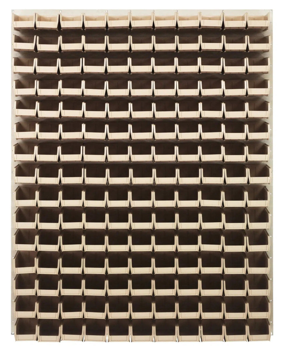 QLP - 4861HC - 220 - 165 - louvered panels with storage bins > wall mounted panels with hanging bins - Industrial 4 Less