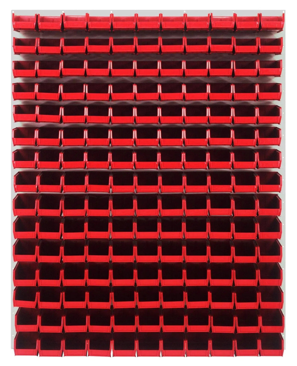 QLP - 4861HC - 220 - 165 - louvered panels with storage bins > wall mounted panels with hanging bins - Industrial 4 Less