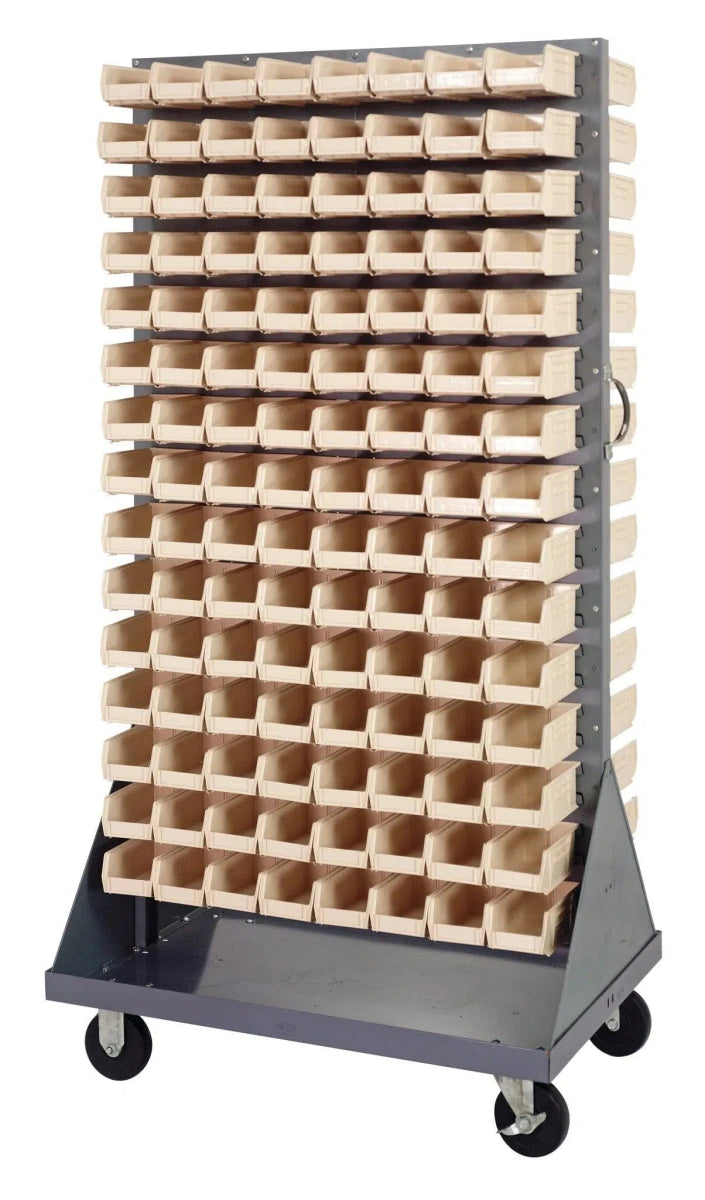 QMD - 36H - 220 - Stackable Bin Organizers > Racks with Hanging Bins - Industrial 4 Less