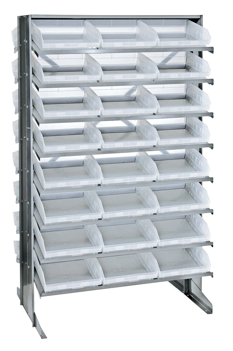 QPRD - 109 - Gravity Shelf Bin Organizers - Industrial 4 Less