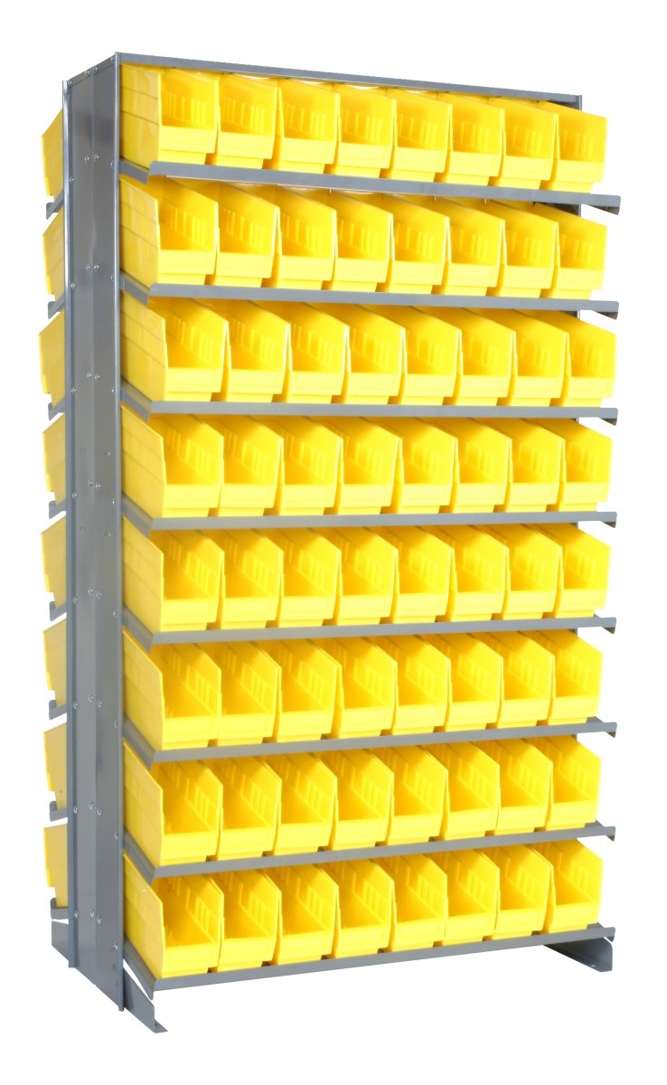 QPRD - 201 - Gravity Shelf Bin Organizers - Industrial 4 Less