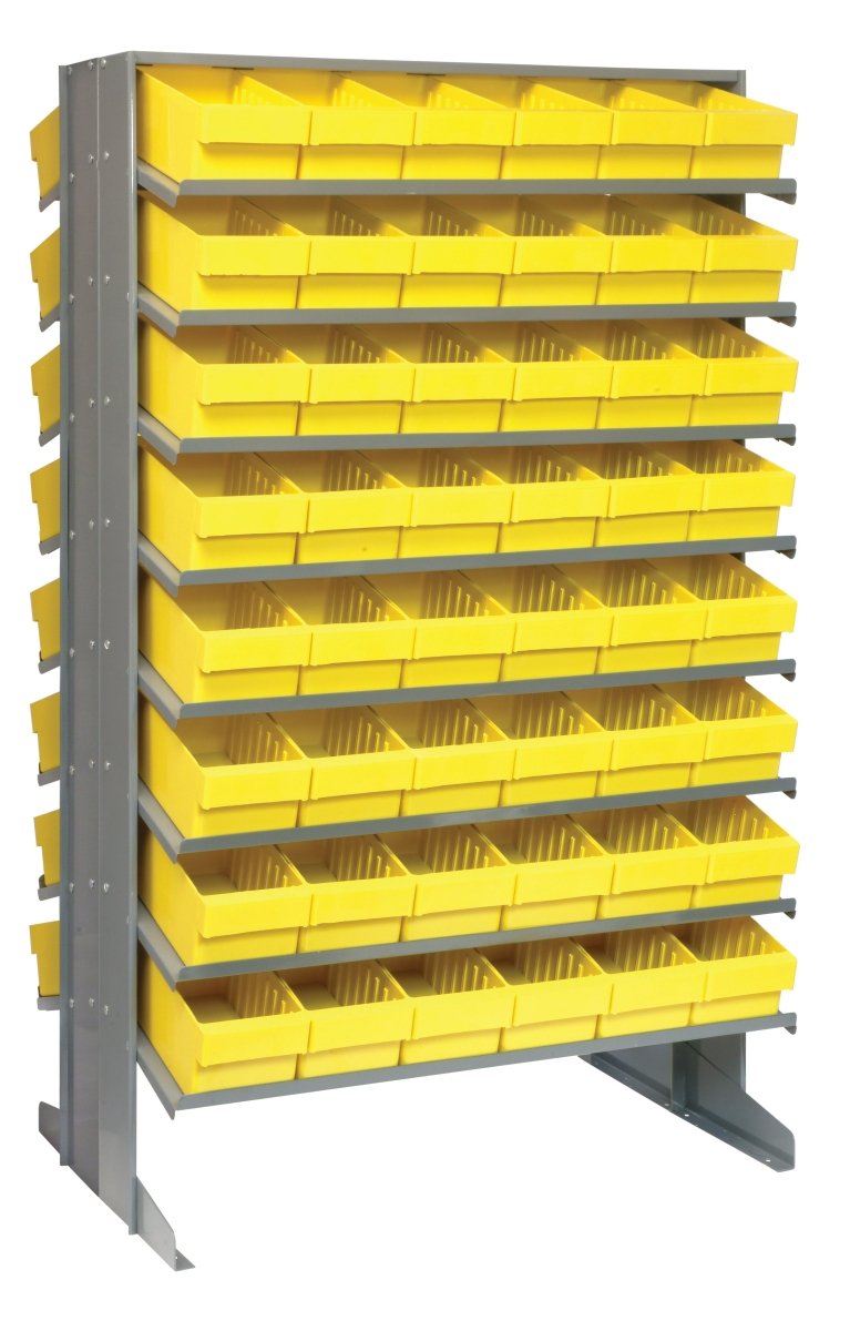 QPRD - 601 - Gravity Shelf Bin Organizers - Industrial 4 Less