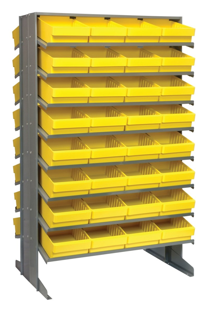 QPRD - 701 - Gravity Shelf Bin Organizers - Industrial 4 Less