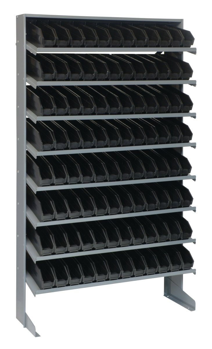 QPRS - 100 - Gravity Shelf Bin Organizers - Industrial 4 Less