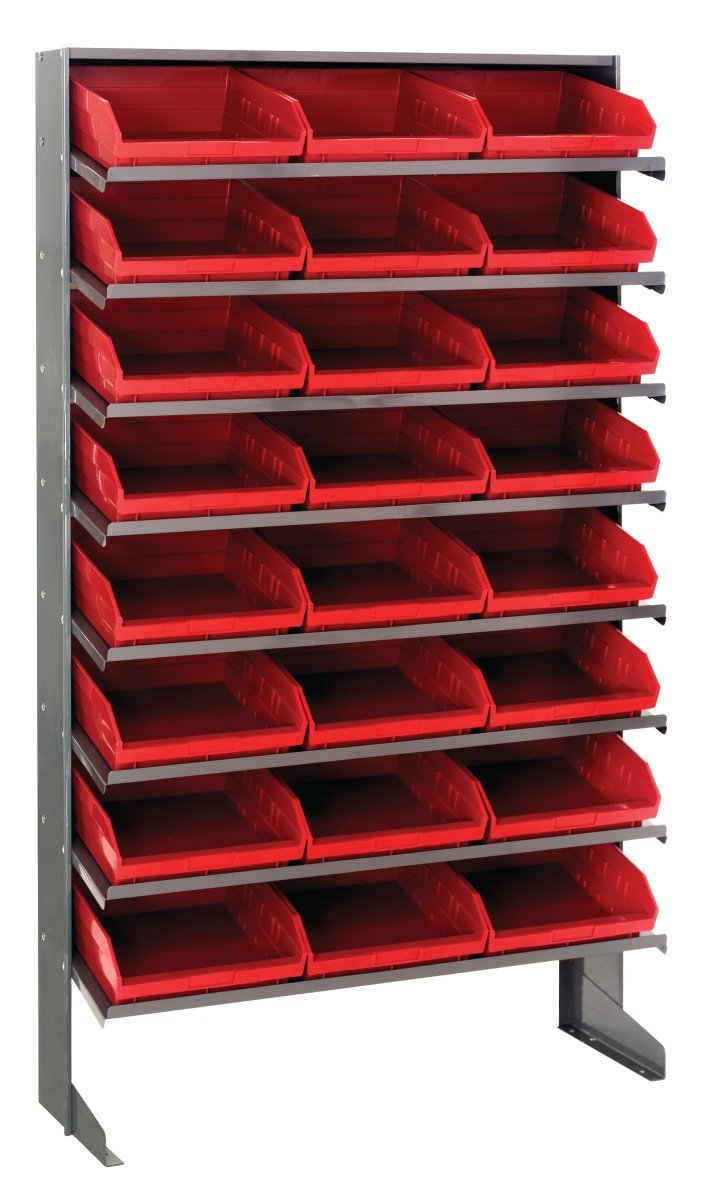 QPRS - 109 - Gravity Shelf Bin Organizers - Industrial 4 Less