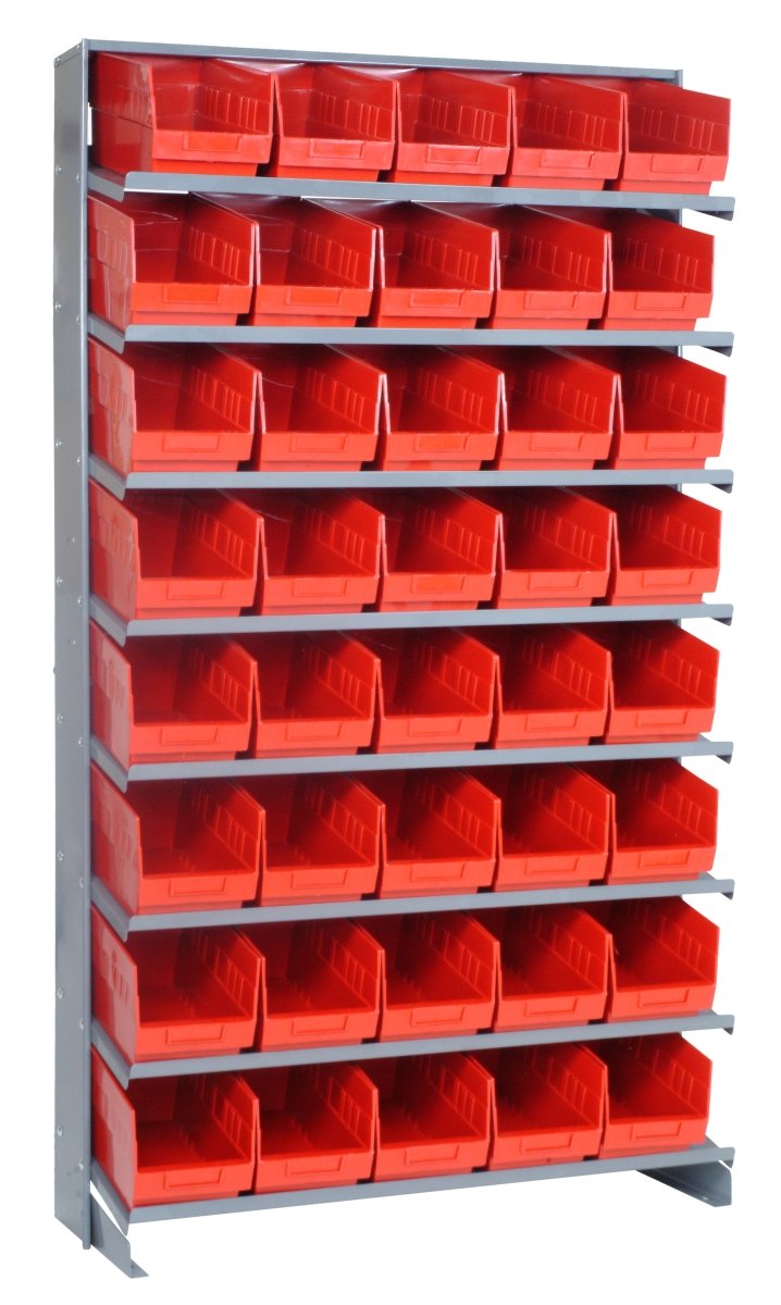 QPRS - 202 - Gravity Shelf Bin Organizers - Industrial 4 Less