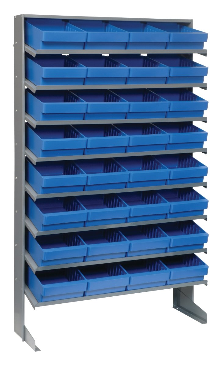 QPRS - 701 - Gravity Shelf Bin Organizers - Industrial 4 Less