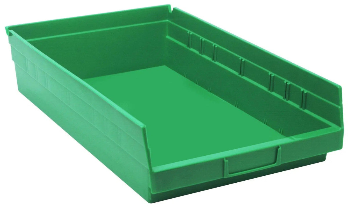QSB110 | Carton of 8 - Plastic Shelf Bins > 4" High Shelf Bins - Industrial 4 Less
