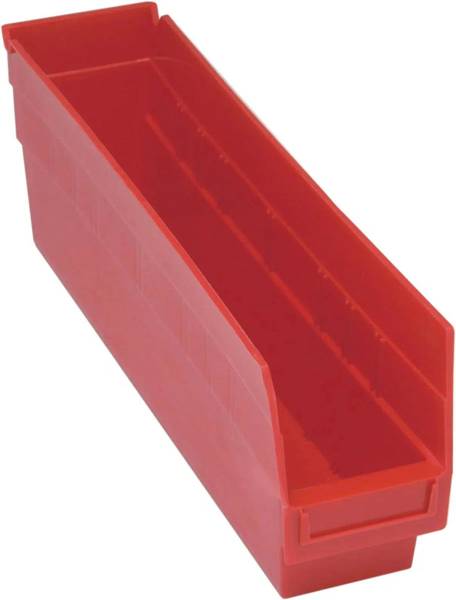 QSB203 | Carton of 20 - Plastic Shelf Bins > 6" High Shelf Bins - Industrial 4 Less