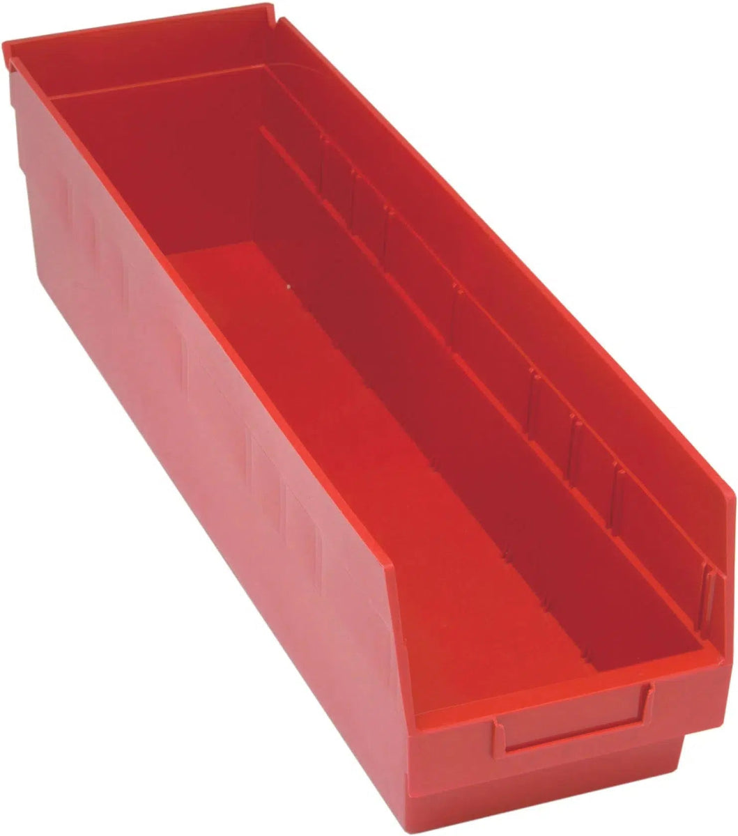 QSB206 | Carton of 8 - Plastic Shelf Bins > 6" High Shelf Bins - Industrial 4 Less