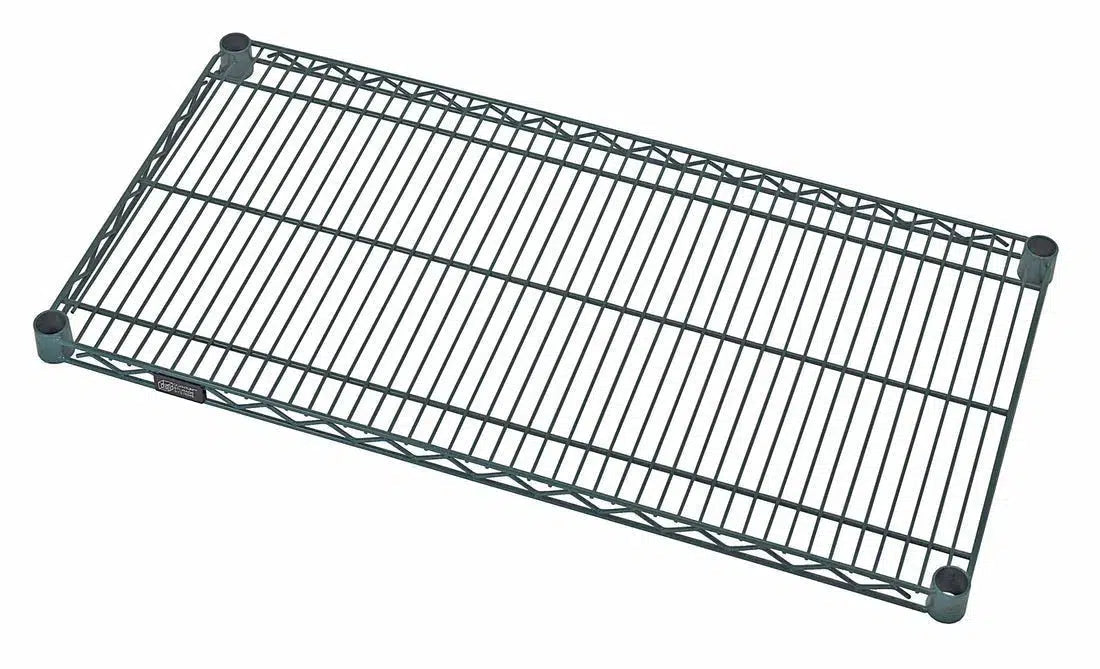 14 x 72 Green Epoxy Wire Shelf