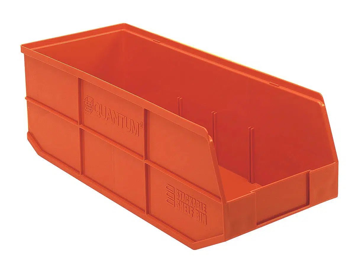 SSB483 | Carton of 6 - Industrial Storage Bins > Stackable Plastic Bins > Stackable Shelf Bins - Industrial 4 Less