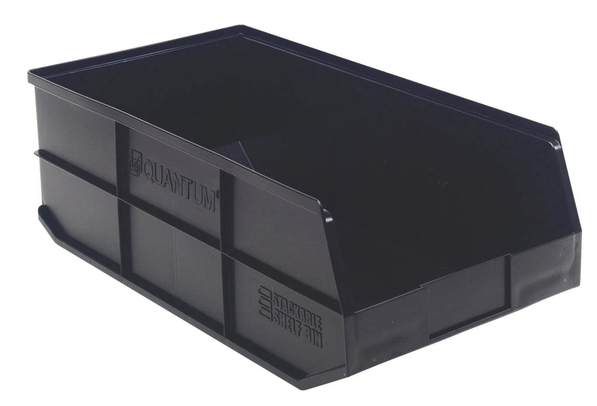 SSB485 | Carton of 6 - Industrial Storage Bins > Stackable Plastic Bins > Stackable Shelf Bins - Industrial 4 Less