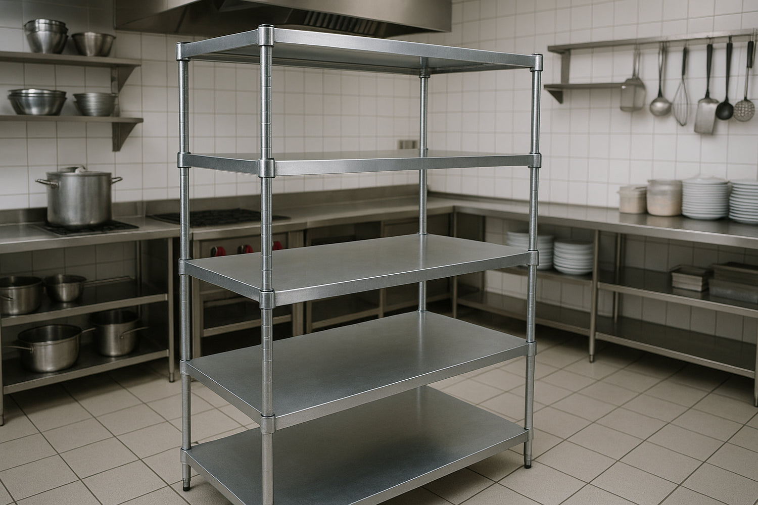 Stainless Steel Shelving
