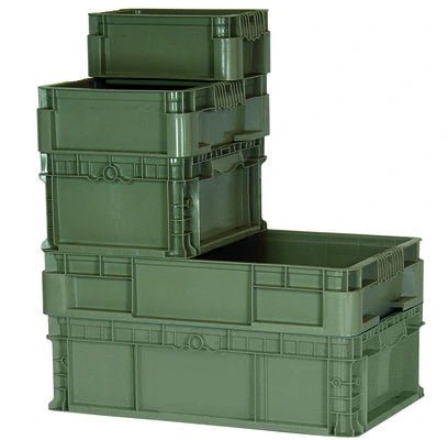 Straight Wall Stacking Containers - Straight Wall C - Industrial 4 Less