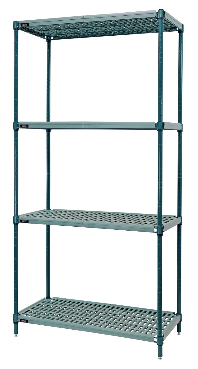 WPM63 - 2448GN | Epoxy & Plastic Mat Hybrid Shelving - Industrial 4 Less
