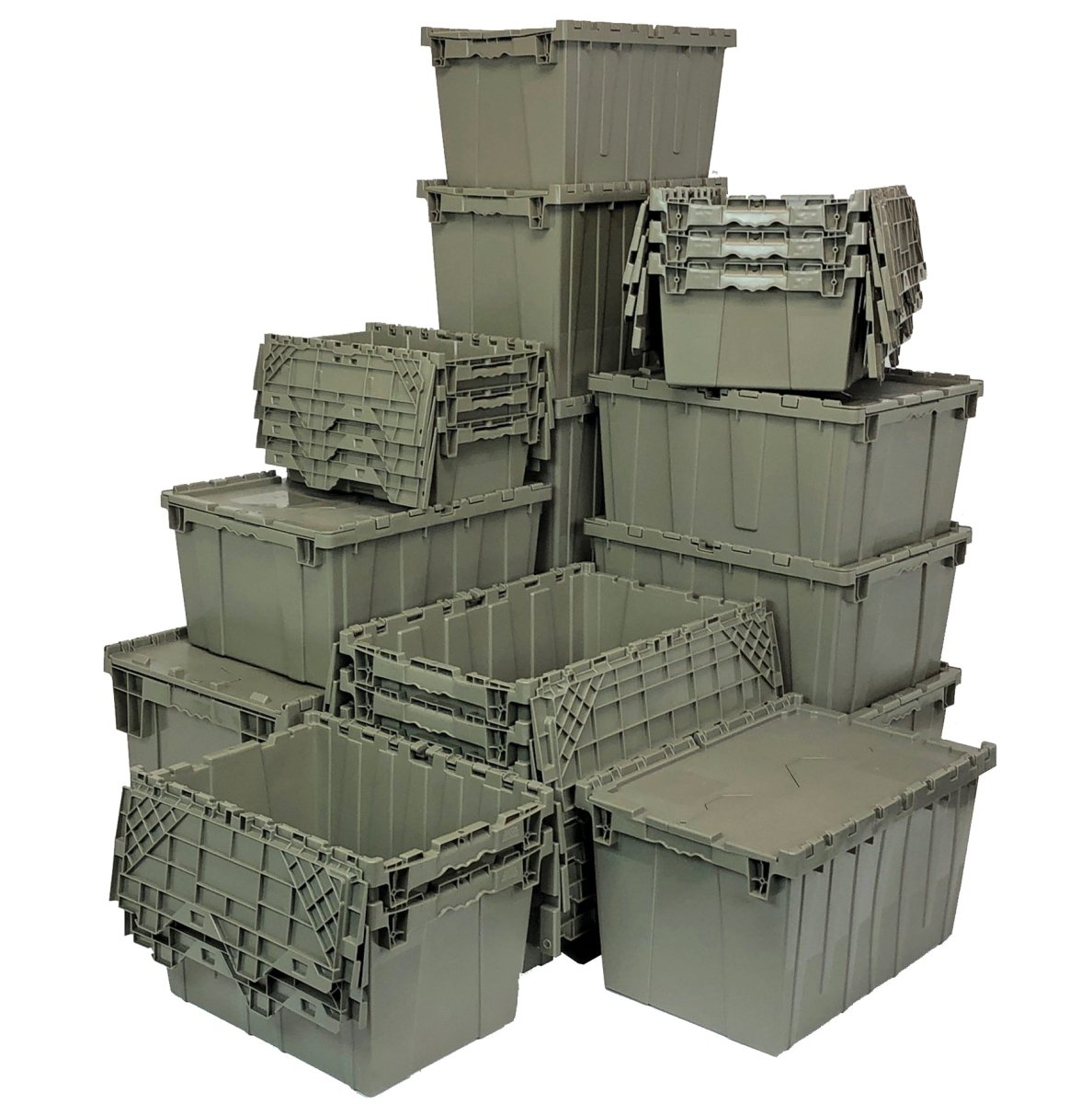 Attached Lid Containers & The Moving Industry - Industrial 4 Less