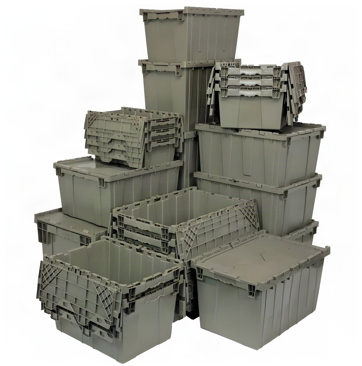 Attached Lid Containers & The Moving Industry - Industrial 4 Less