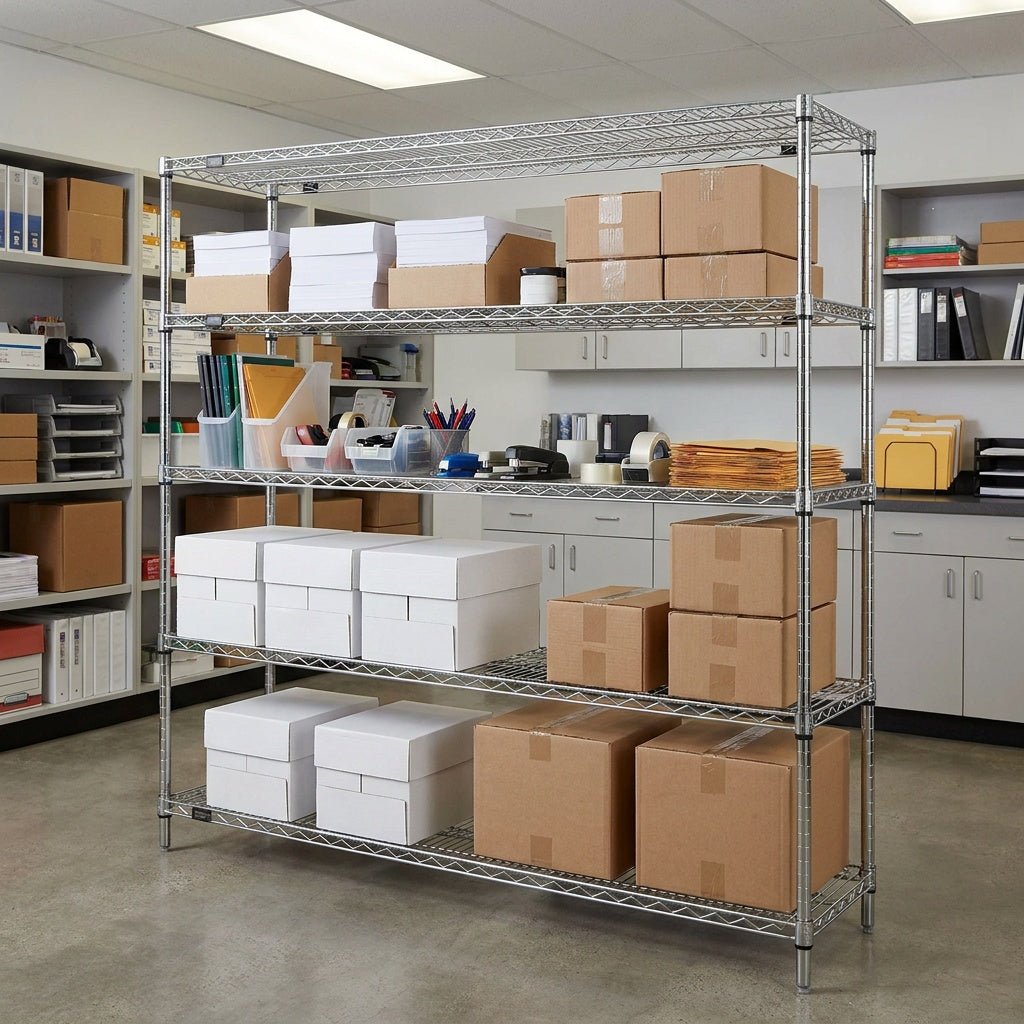 Commercial Wire Shelving: A Complete Buyer's Guide (2026) - Industrial 4 Less