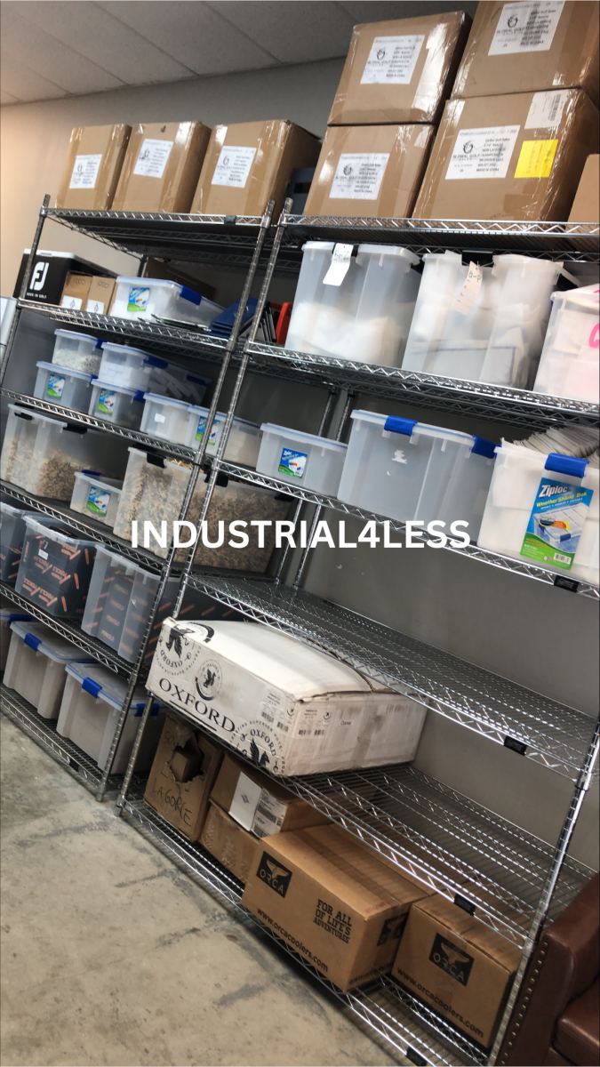 Customer Photos: Golf Course Uses our Chrome Shelving - Industrial 4 Less