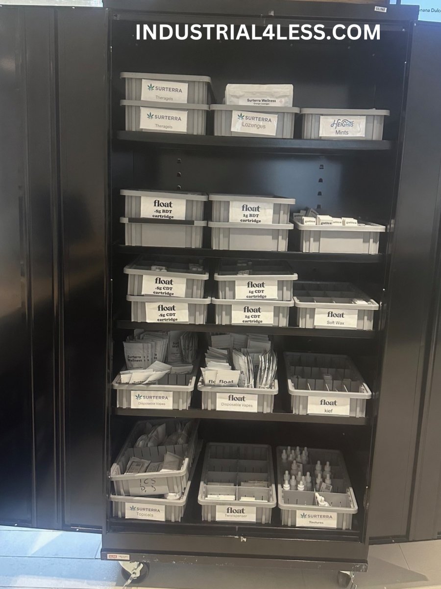 Customer Photos: Inventory Management in a Cannabis Dispensary - Industrial 4 Less