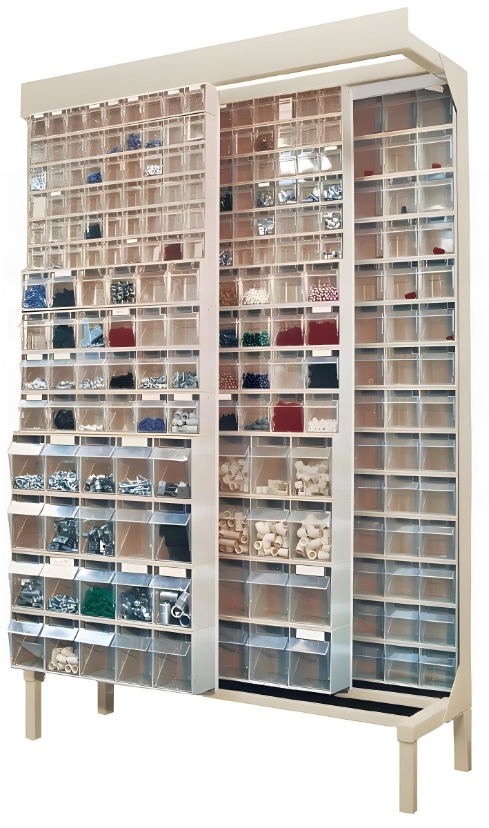 Healthcare Storage System - Free Standing Slider for Healthcare Supplies - Industrial 4 Less