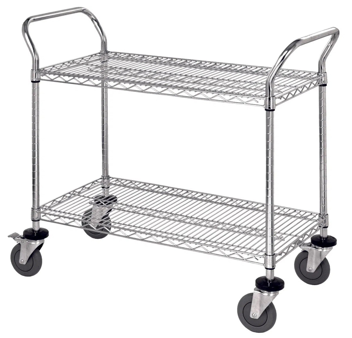 Chrome Wire Carts - Industrial 4 Less