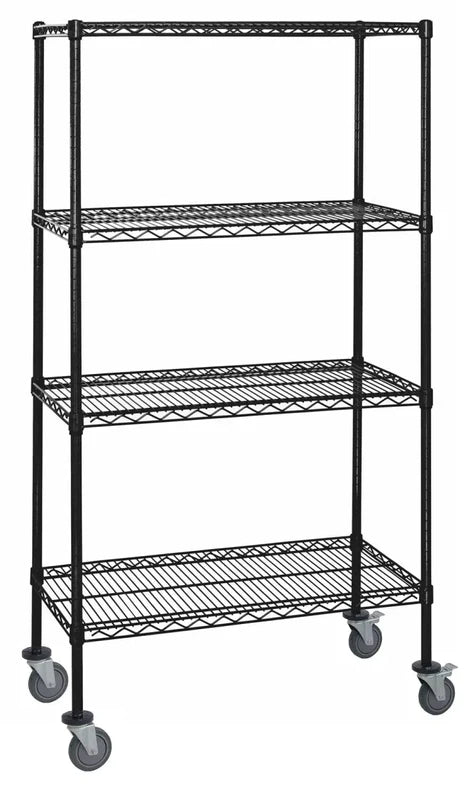 Mobile Wire Shelving Units