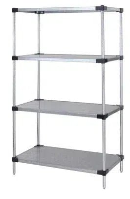 1436SG | 14" x 36" Galvanized Steel Shelving Unit - Industrial 4 Less