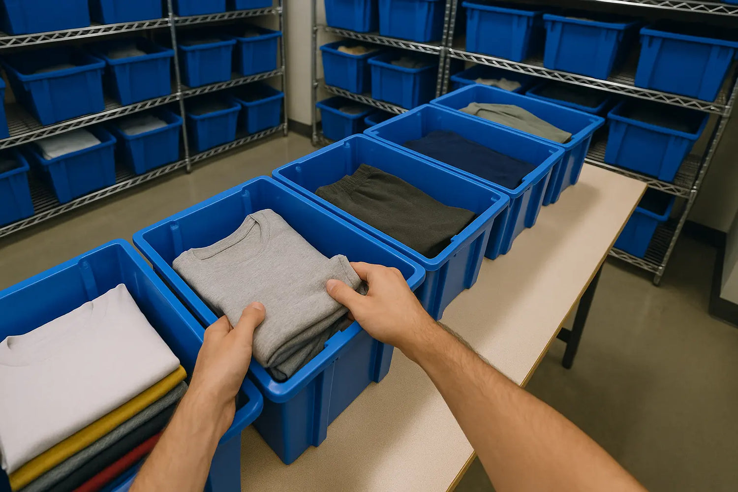 Stack and Nest Totes and Containers