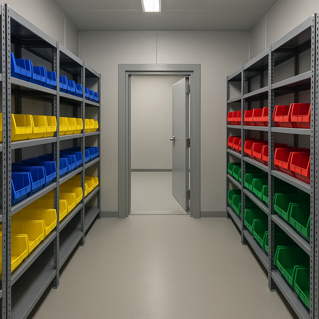Secure Storage in Dispensary