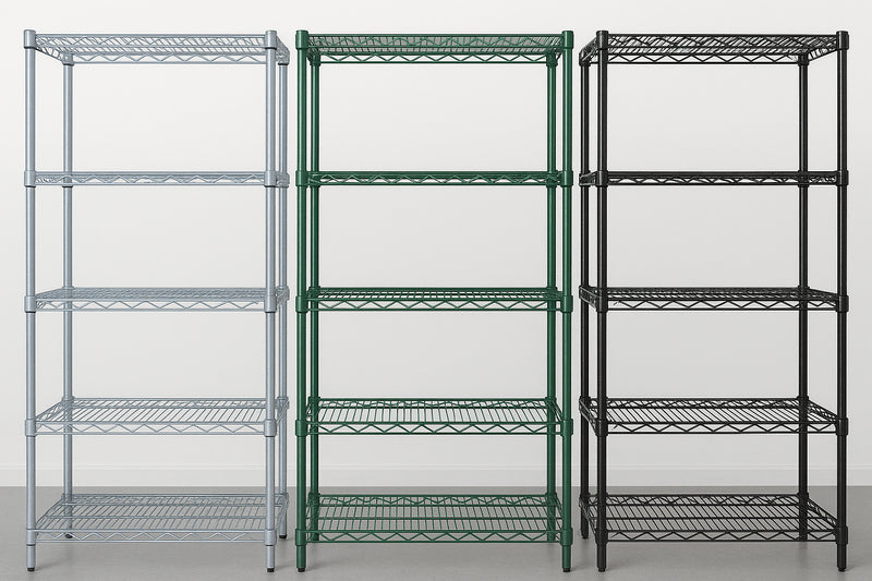 Epoxy Coated Wire Shelving