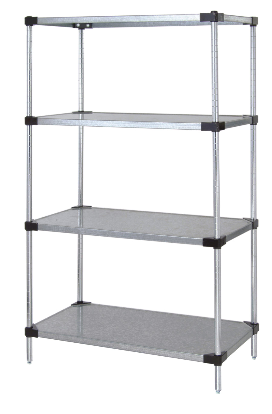 Solid Galvanized Steel Shelving