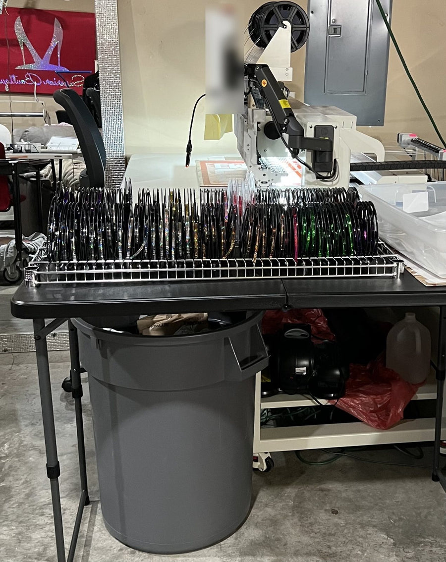 Reel Shelving for Spangle & Bling Machines | Build Your Reel Rack