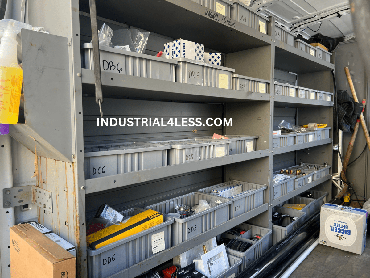 Dividable Grid Containers - divider - boxes - Industrial 4 Less