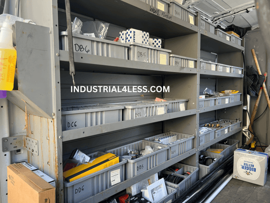 Dividable Grid Containers - divider - boxes - Industrial 4 Less 8