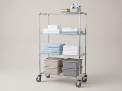 Mobile Wire Shelving